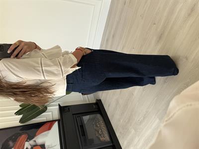 Koyu Lacivert , Likralı , Dilvin , Palazzo Jean