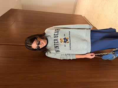 Teddy Bear , Yumuşacık , Gri Sweatshirt