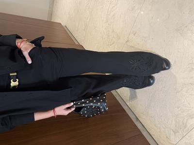 Fisto Detaylı %100 Cotton Siyah Premium Takım