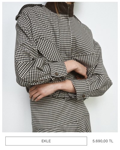 Orijinal Model , Premium , Ekoseli Bomber Ceket