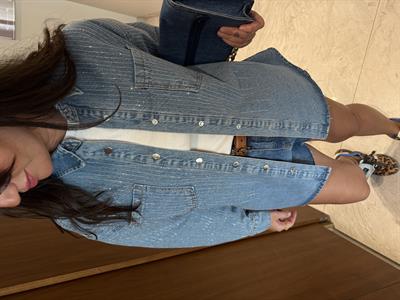 Sıralı Taş İşlemeli , Jean Gömlek