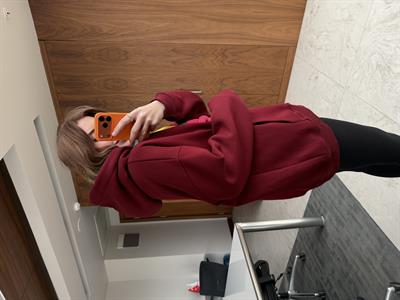 Renkli Bağcıklı , Bordo Sweatshirt