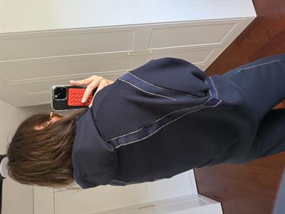 Lacivert , Orijinal Model, Taş Biyeli Premium Modal Eşofman Takımı