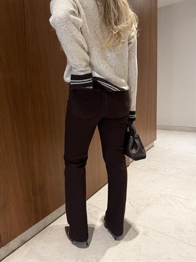 Boru Paça , Acıkahve , Likralı Jean