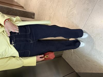 Orijinal Marka , Önden Cepli , Komple Likralı , Lacivert Jean