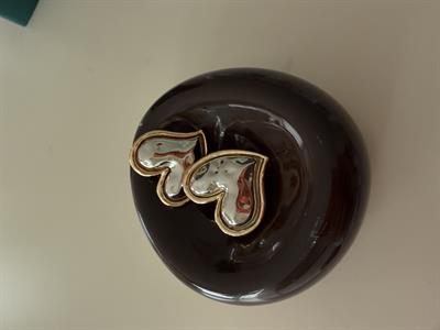 Gold & Gümüş Kaplama , Kalp Küpe
