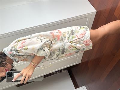 Çiçek Desenli , Premium Tiril Takım