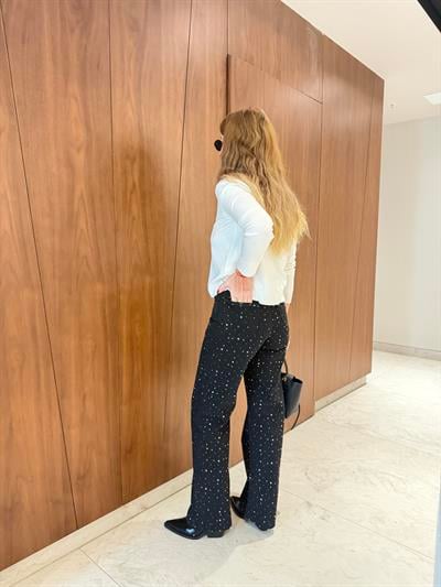 Orijinal Model , Premium Kalite , Full Taş İşlemeli , Antrasit Jean Pantolon