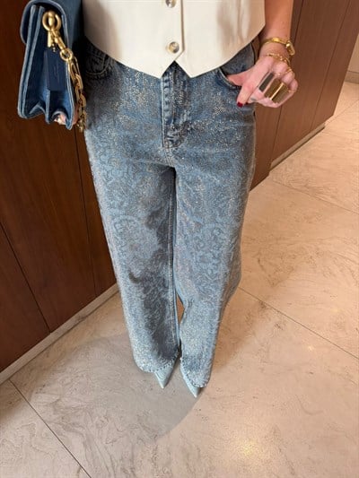 Parıltılı Taşlı , Premium Jean