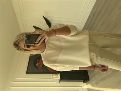Orijinal Marka , Bej & Ekru Mix , Modal Sweatshirt
