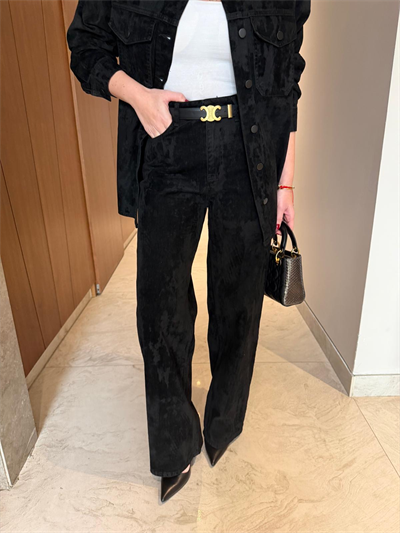 Orijinal Model , Premium , Siyah Süet Palazzo