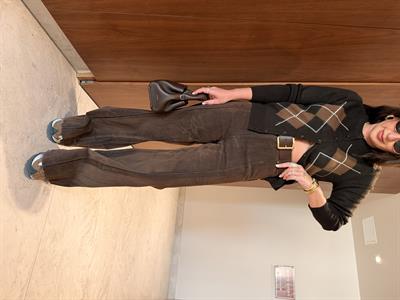 Premium , Acı Kahve , Süet Jean Palazzo