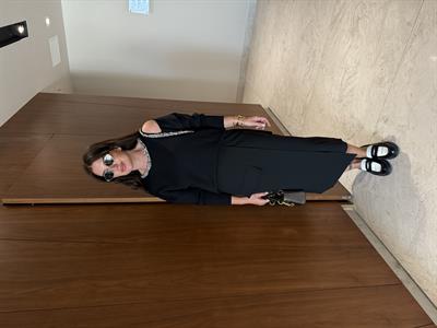 Orijinal Model , Önü Cepli , Siyah Kalem Etek