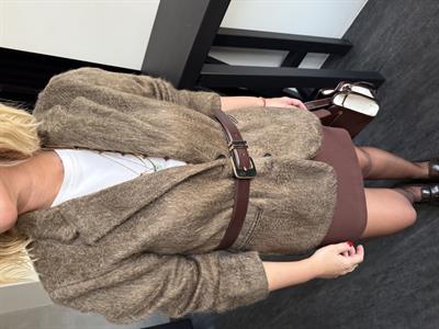 Premium Kaşe , Vizon Ceket 