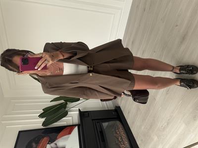 Acı Kahve, Premium Blazer & Şortlu Takım