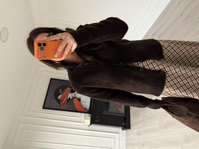 Orijinal Marka , AcıKahve , Triko Hırka