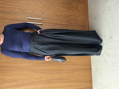 Çizgili , Lacivert , Tasarım Palazzo Pantolon