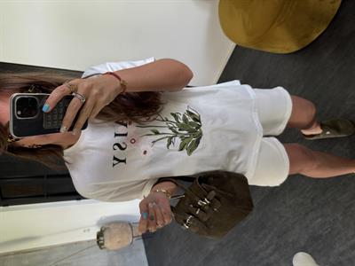 Papatya Desenli , Pamuklu T-shirt
