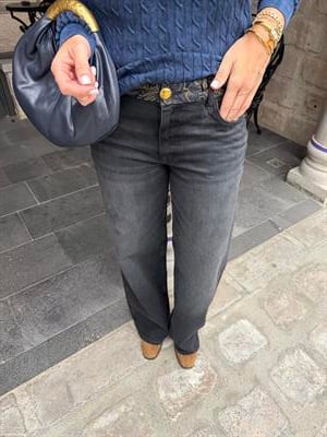 Orijinal Marka , Jakar Detaylı , Antrasit Jean