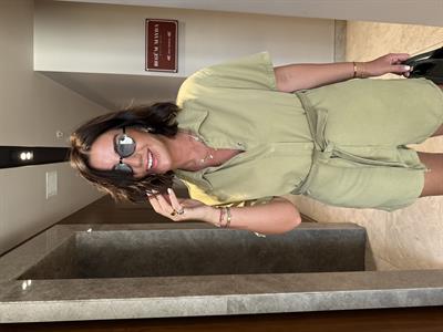 Tencel Dokulu , Kuşaklı , Haki , Şort Tulum