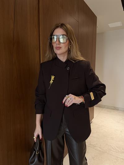 Orijinal Model , Acıkahve , Premium Tasarım Ceket