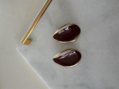 Mng Model , Bordo Damla Küpe