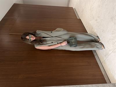 Blazer Yelek & Pantolonlu , Nil Yeşili Premium Takım