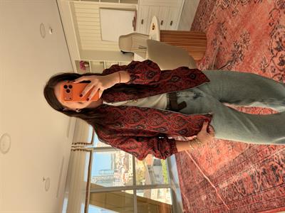 Bordo & Lacivert Özel Dokuma Bomber Ceket