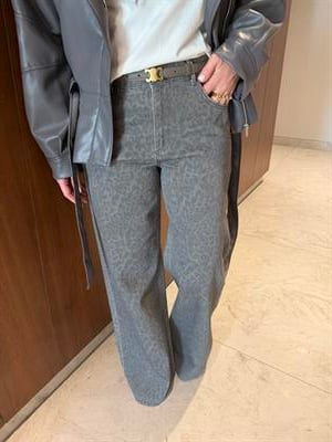 Orijinal Marka , Antrasit Leopar , Palazzo Jean