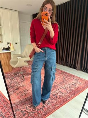 Orijinal Marka , Kargo Cepli Jean