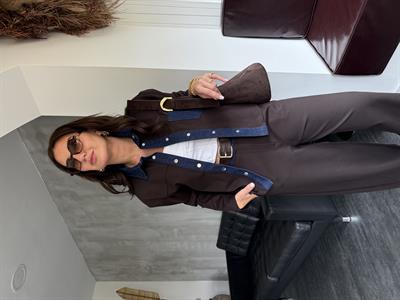 Orijinal Model , Jean Detaylı , Acı Kahve , Premium Takım