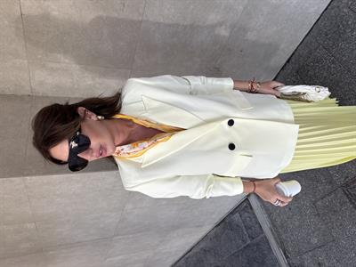Tereyağ Sarısı , Premium Blazer Ceket
