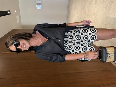 Beli Lastikli , Siyah & Beyaz Dantelli , Şehir Boy Şort