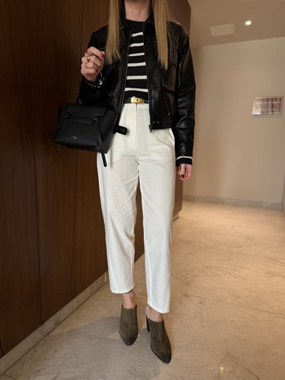 Cos Model , Beyaz Pantolon
