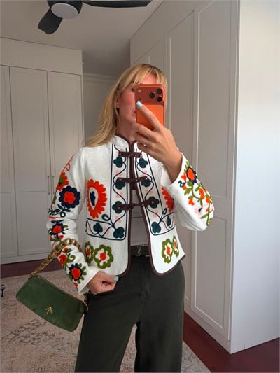 Orijinal Model , Nakışlı Premium , Gabardin Ceket