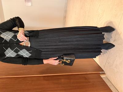 Orijinal Model , Kemerli , Siyah Süet Etek