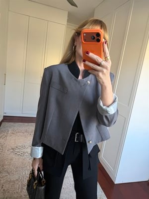 Orijinal Model , Gold Düğmeli , Hakim Yaka Ceket