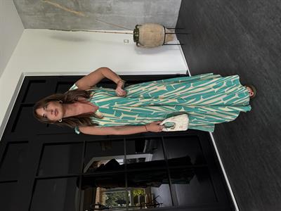 Omuz Bağlamalı , Yeşil Desenli , İthal , Premium Tulum