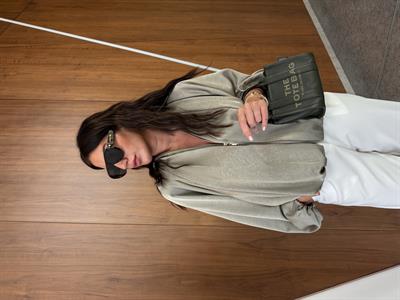 Orijinal Model , Premium , Saten , Haki Bomber Ceket