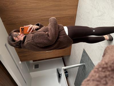 Orijinal Model, Acıkahve Teddy Sweat Mont