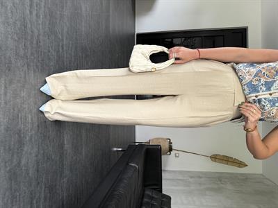 Beli Cırtlı , Bej , Tiril , Palazzo Pantolon