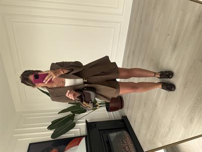 Acı Kahve, Premium Blazer & Şortlu Takım