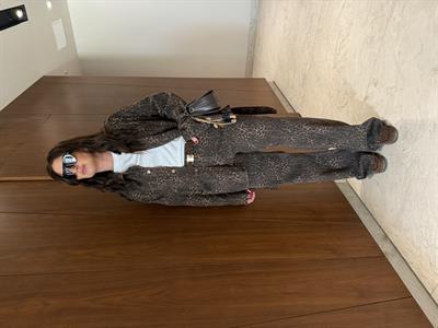 Leopar Desenli Yumuşacık Jean Palazzo