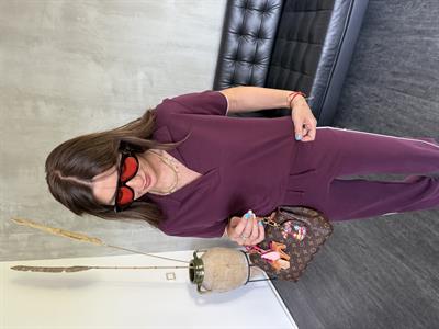 Orijinal Marka , Polo Yaka , Mürdüm , Modal Takım