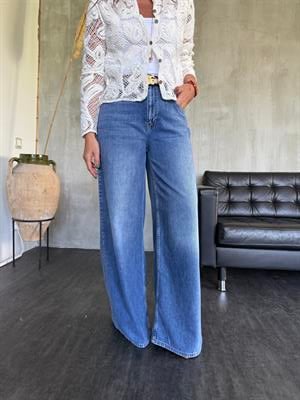 Beli Komple Lastikli , Premium Tencel , Jean Pantolon 