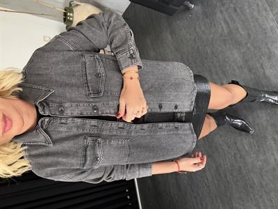 Orijinal Marka , Füme , Tencel Jean Gömlek