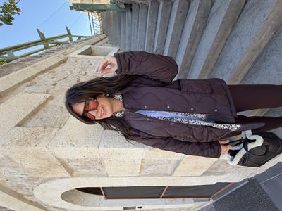 Şal Aksesuarlı , Acı Kahve , Kapitone Mont