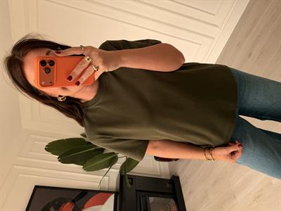 Orijinal Marka , Haki , Kısa Kol T-shirt