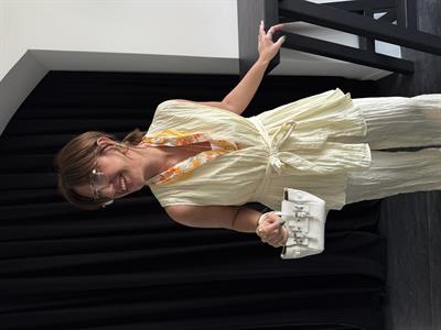 Orijinal Model , Bağlamalı , Sarı , Bluz & Pantolon , Takım