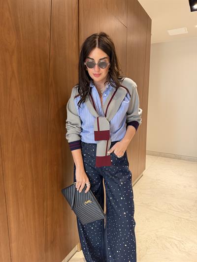 Orijinal Model , %100 Cotton , Triko Detaylı , Tasarım Gömlek